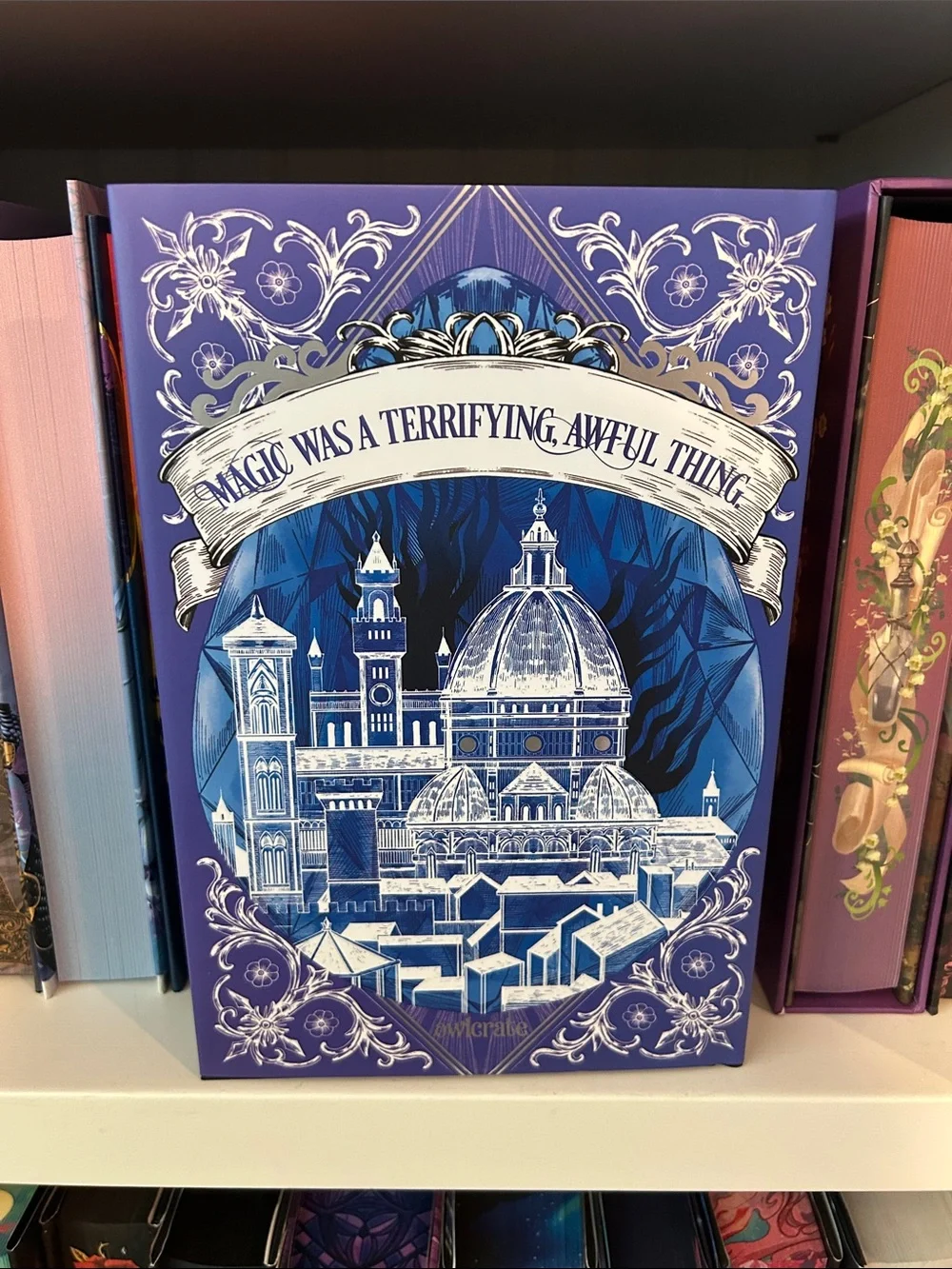 Graceless Heart Decorative Hardcover Book - Blue
